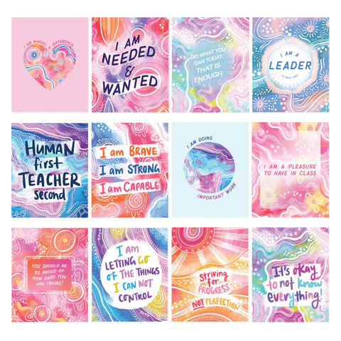 x Holly Sanders Affirmation Cards (Digital) - The Teaching Tools