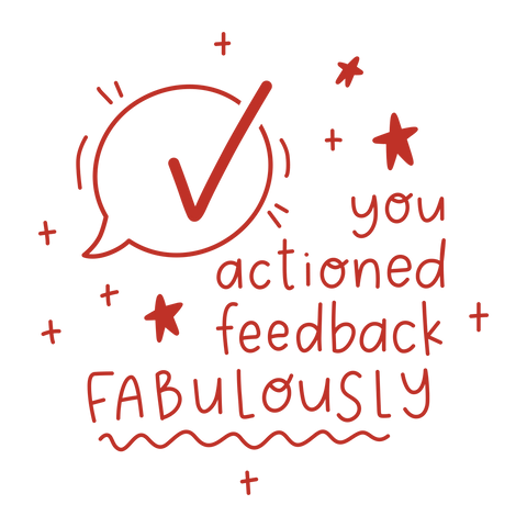 Actioned Feedback Fabulously - The Teaching Tools