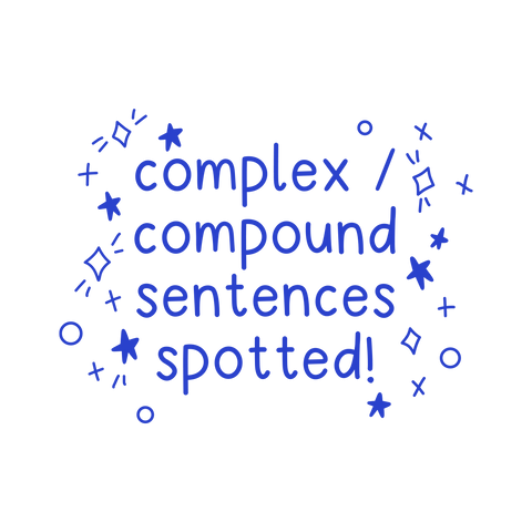 Complex/Compound Sentences - The Teaching Tools